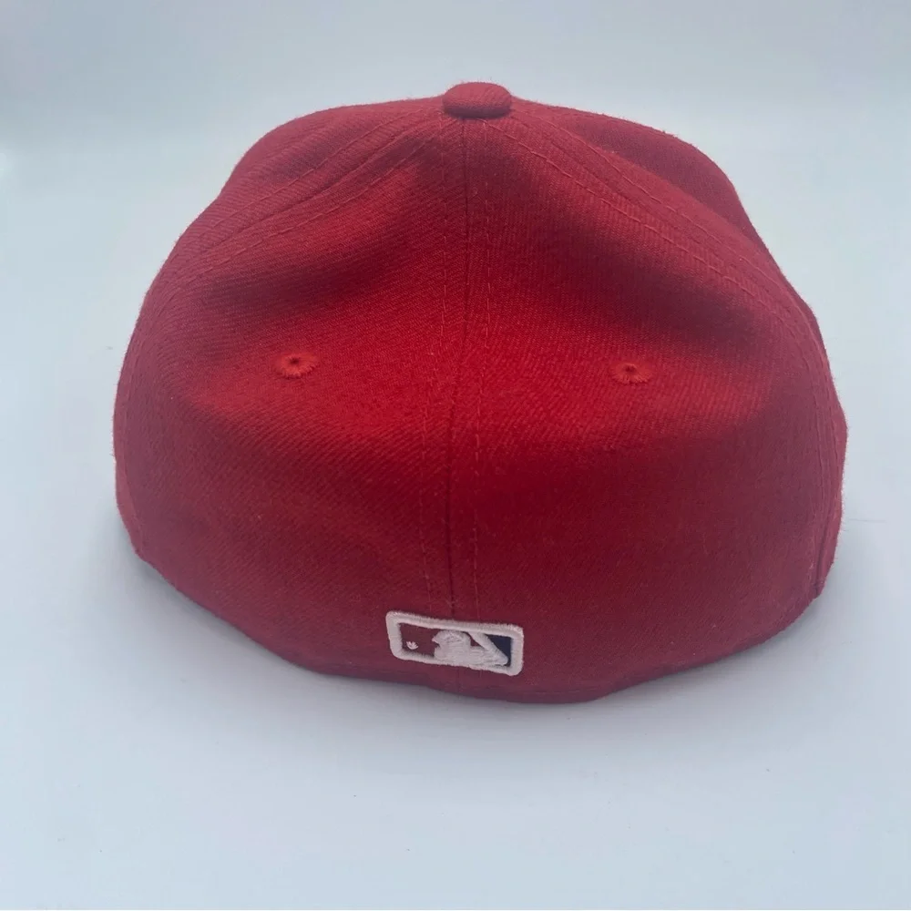 Washington Nationals Baseball Cap Red White Nats 59Fifty New Era Fitted 6 1/2